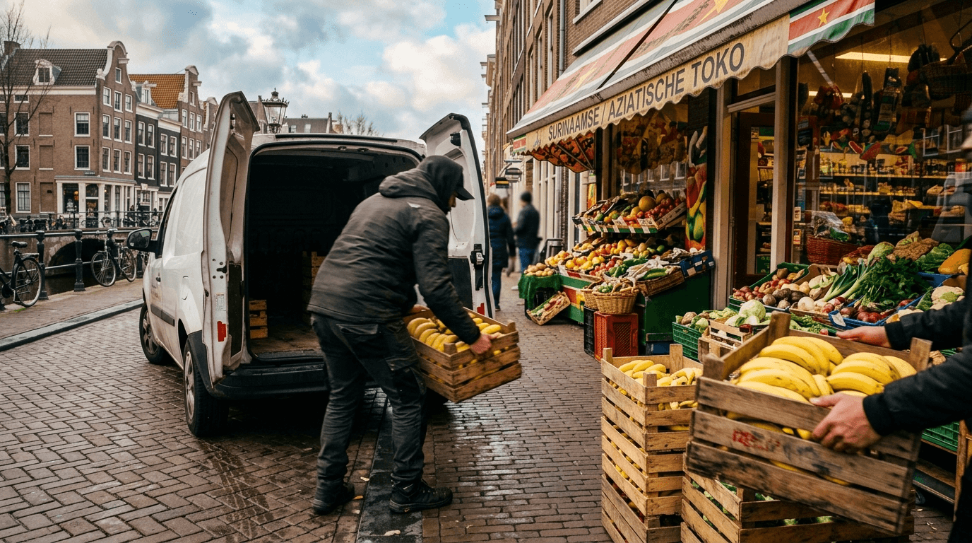 Bij u op de toonbank