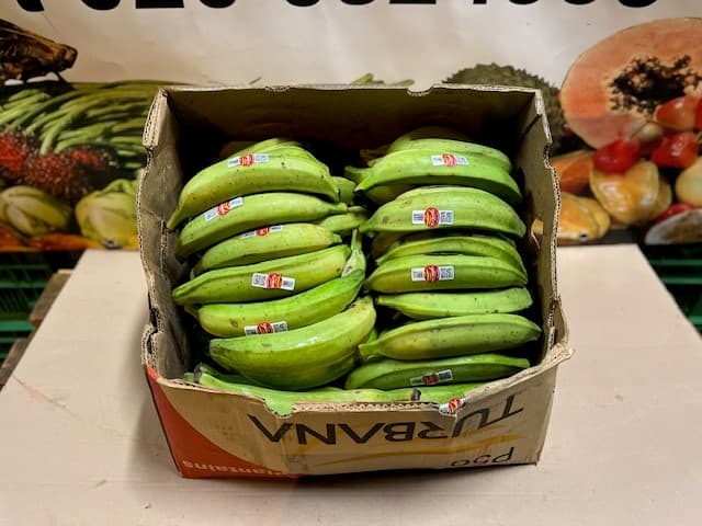 Bakbanaan groen