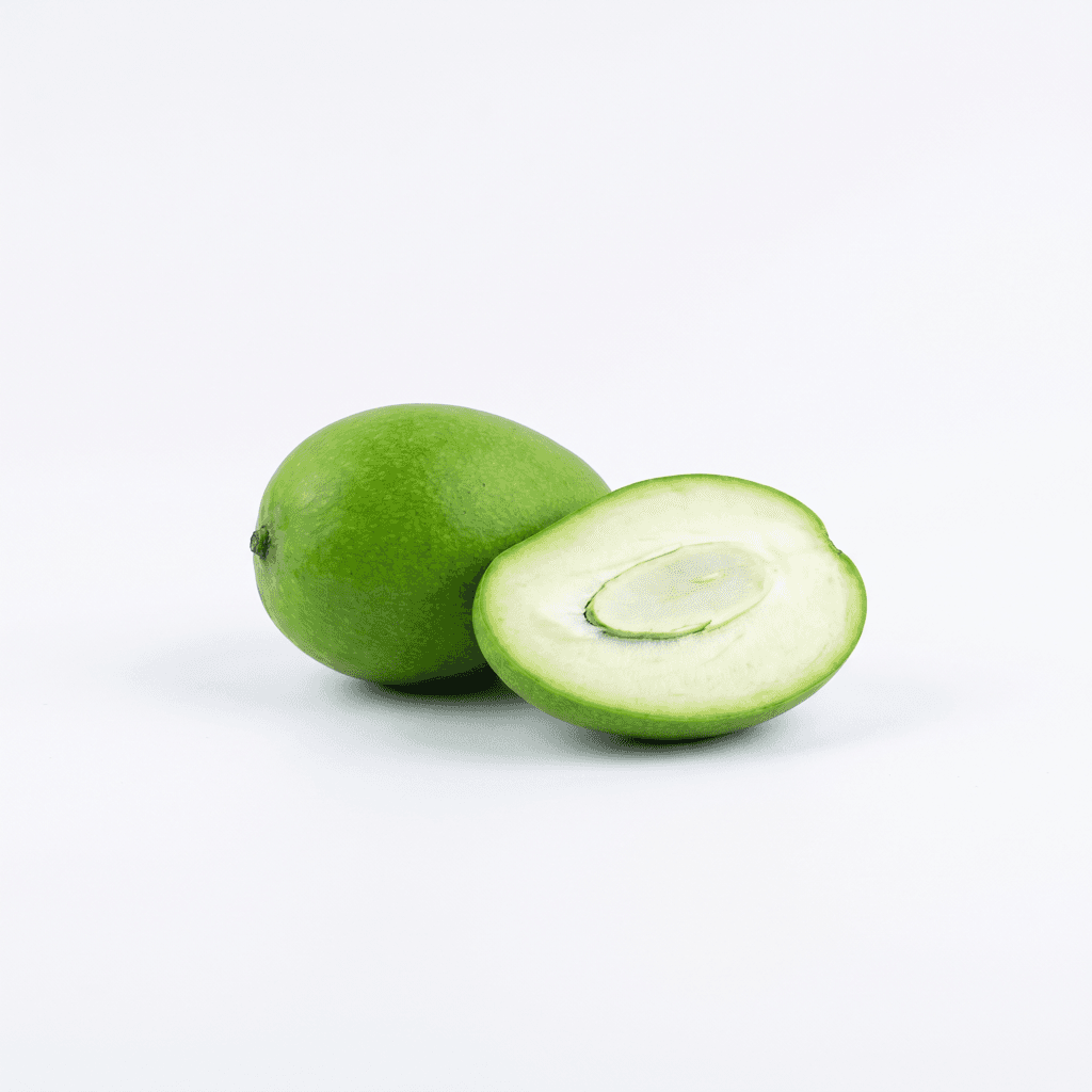 Groene kookmango
