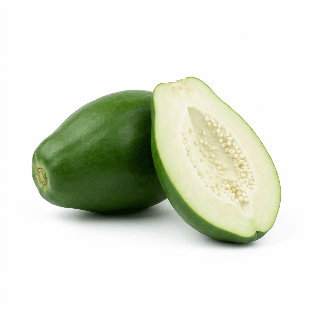 Groene papaya